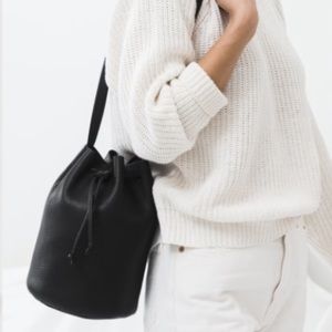 Baggu leather tote bag